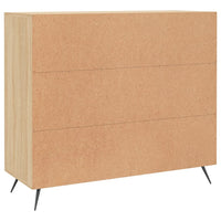vidaXL Credenza Rovere Sonoma 90x34x80 cm in Legno Multistrato