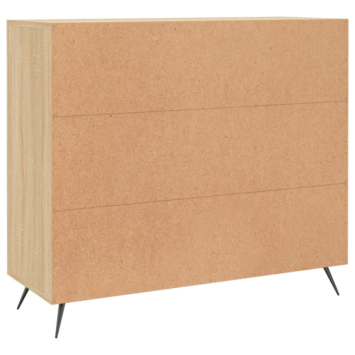 vidaXL Credenza Rovere Sonoma 90x34x80 cm in Legno Multistrato