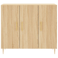 Credenza-Buffet-Armadio da cucina Rovere Sonoma 90x34x80 cm in Legno Multistrato 806979