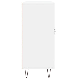 Credenza Bianca 90x34x80 cm in Legno Multistrato 828100