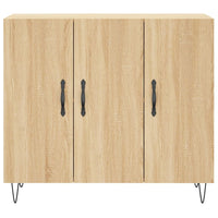 Credenza-Buffet-Armadio da cucina Rovere Sonoma 90x34x80 cm in Legno Multistrato 488797