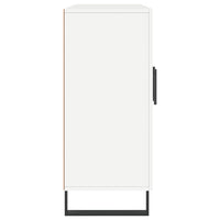 Credenza Bianca 90x34x80 cm in Legno Multistrato 828132