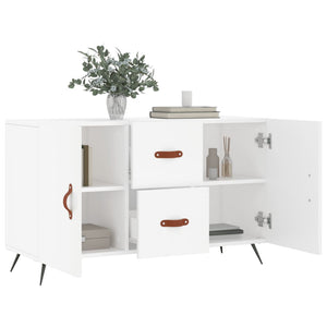 Credenza Bianca 100x36x60 cm in Legno Multistrato 828140