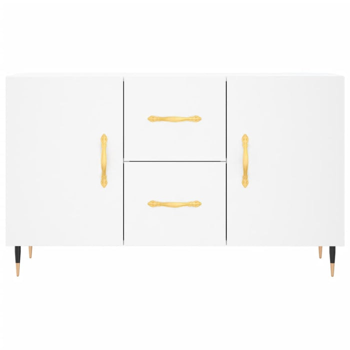 Credenza Bianca 100x36x60 cm in Legno Multistrato 828148