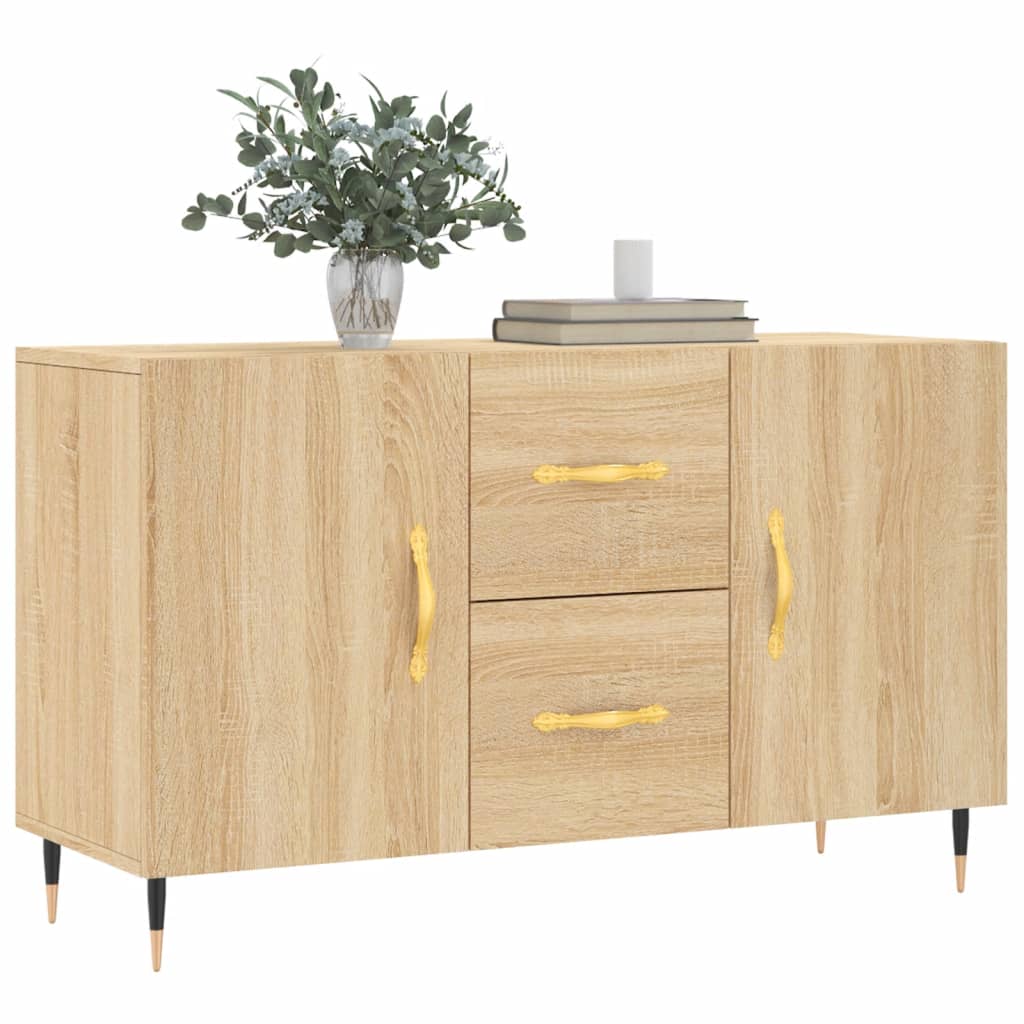 Credenza Rovere Sonoma 100x36x60 cm in Legno Multistrato 828151