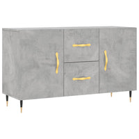 Credenza Grigio Cemento 100x36x60 cm in Legno Multistrato 828152