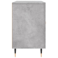 Credenza Grigio Cemento 100x36x60 cm in Legno Multistrato 828152