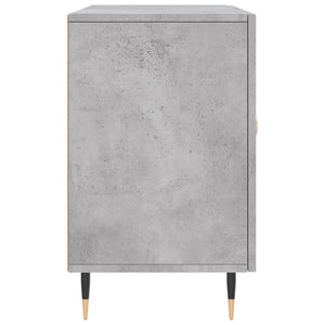 Credenza Grigio Cemento 100x36x60 cm in Legno Multistrato 828152