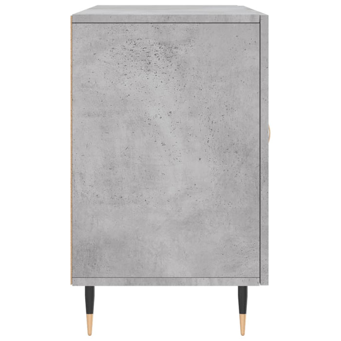 Credenza Grigio Cemento 100x36x60 cm in Legno Multistrato 828152