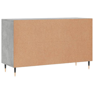 Credenza Grigio Cemento 100x36x60 cm in Legno Multistrato 828152
