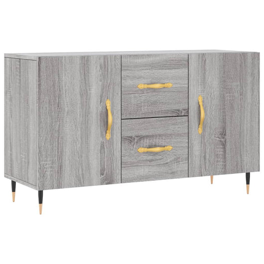 vidaXL Credenza Grigio Sonoma 100x36x60 cm in Legno Multistrato