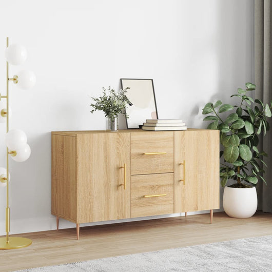 Credenza Rovere Sonoma 100x36x60 cm in Legno Multistratocod mxl 104449