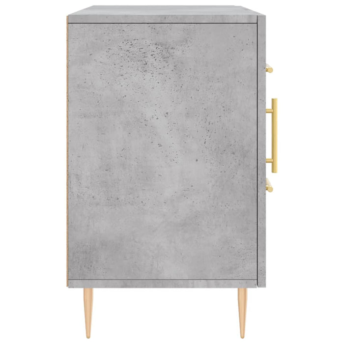 Credenza Grigio Cemento 100x36x60 cm in Legno Multistrato 828160
