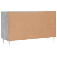 Credenza Grigio Cemento 100x36x60 cm in Legno Multistrato 828160