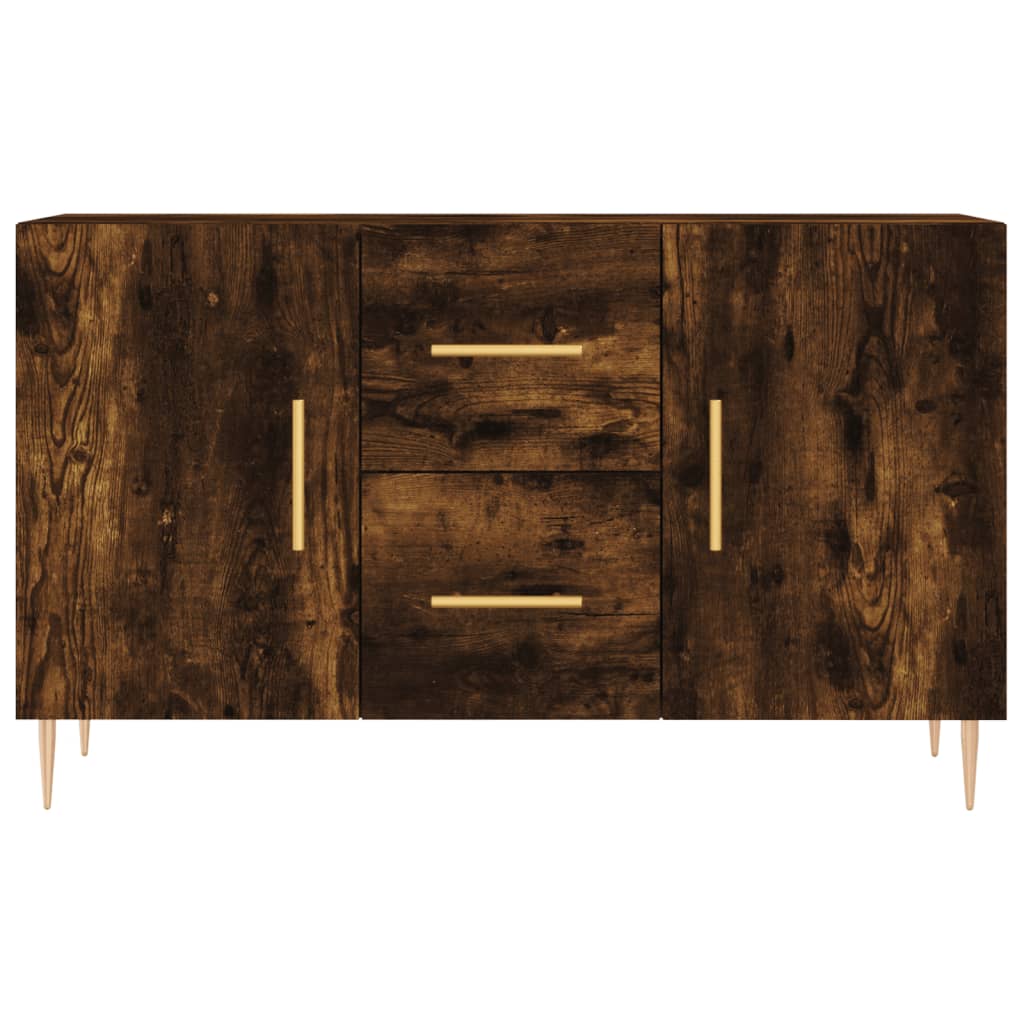 Credenza Rovere Fumo 100x36x60 cm in Legno Multistrato 828161