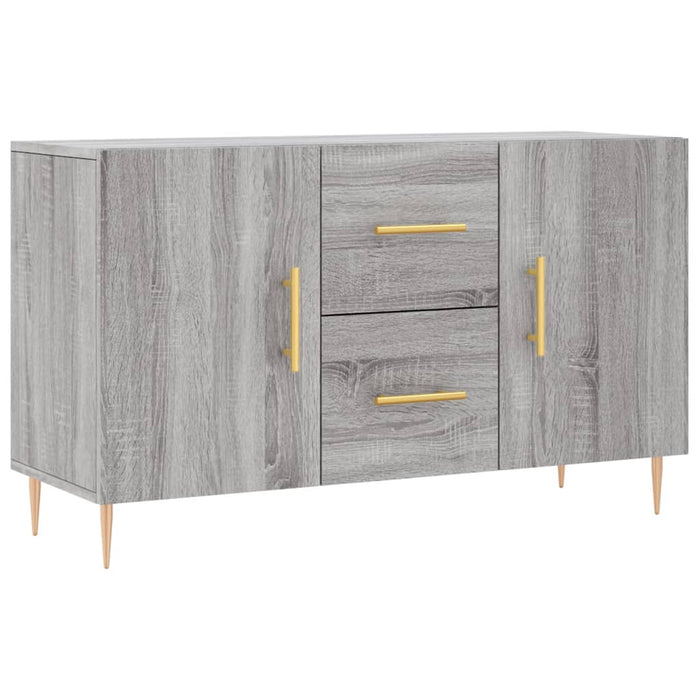 Credenza Grigio Sonoma 100x36x60 cm in Legno Multistrato 828162