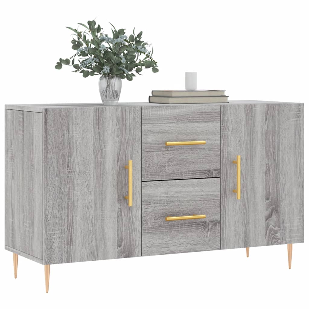 Credenza Grigio Sonoma 100x36x60 cm in Legno Multistratocod mxl 129275