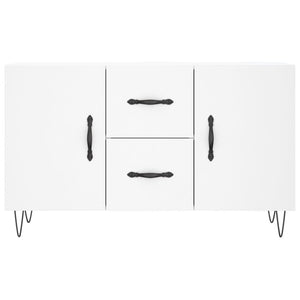 Credenza-Buffet-Armadio da cucina Bianca 100x36x60 cm in Legno Multistrato 802960