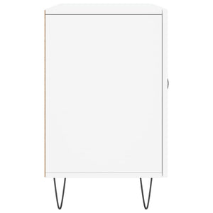 Credenza-Buffet-Armadio da cucina Bianca 100x36x60 cm in Legno Multistrato 802960