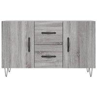 vidaXL Credenza Grigio Sonoma 100x36x60 cm in Legno Multistrato