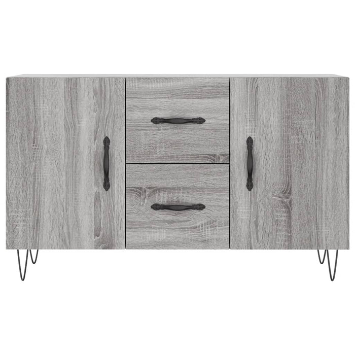 vidaXL Credenza Grigio Sonoma 100x36x60 cm in Legno Multistrato
