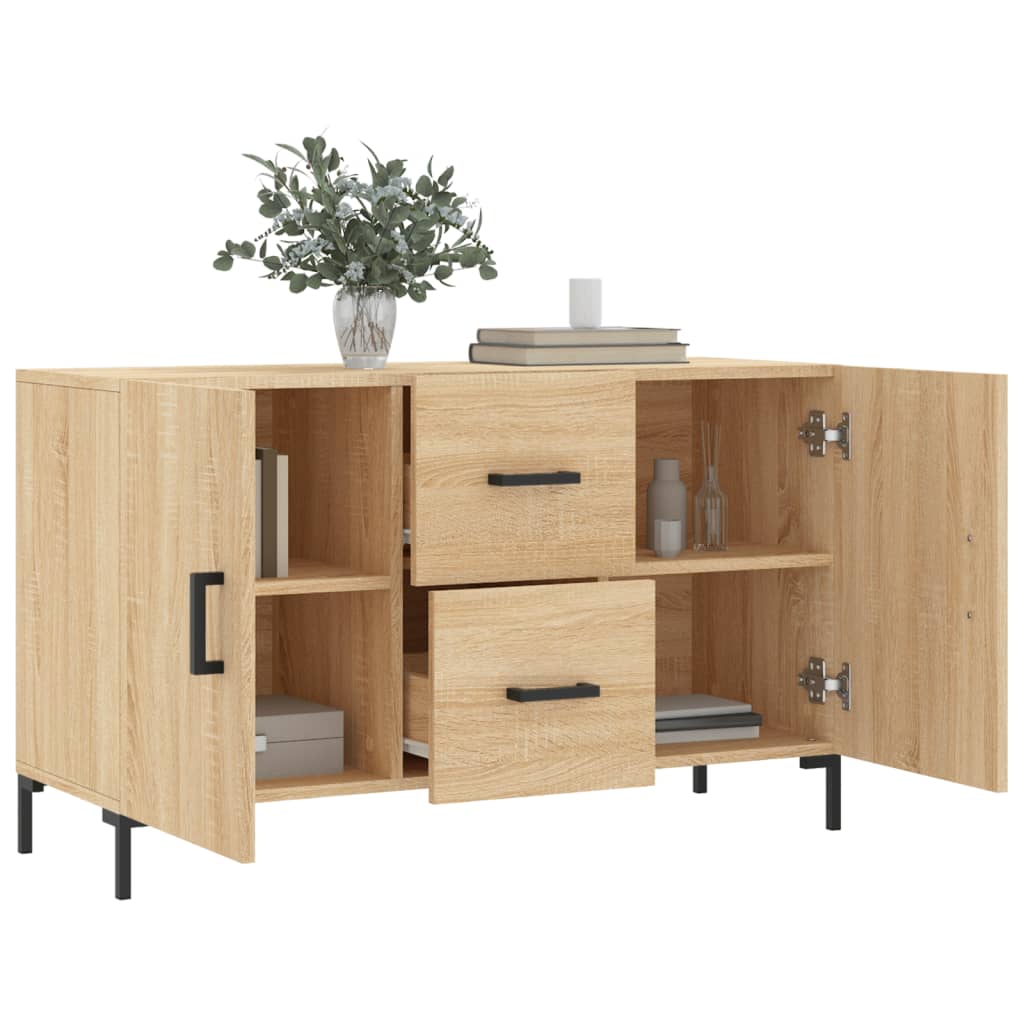 Credenza Rovere Sonoma 100x36x60 cm in Legno Multistrato 828175