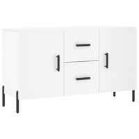 Credenza-Buffet-Armadio da cucina Bianca 100x36x60 cm in Legno Multistrato 369966
