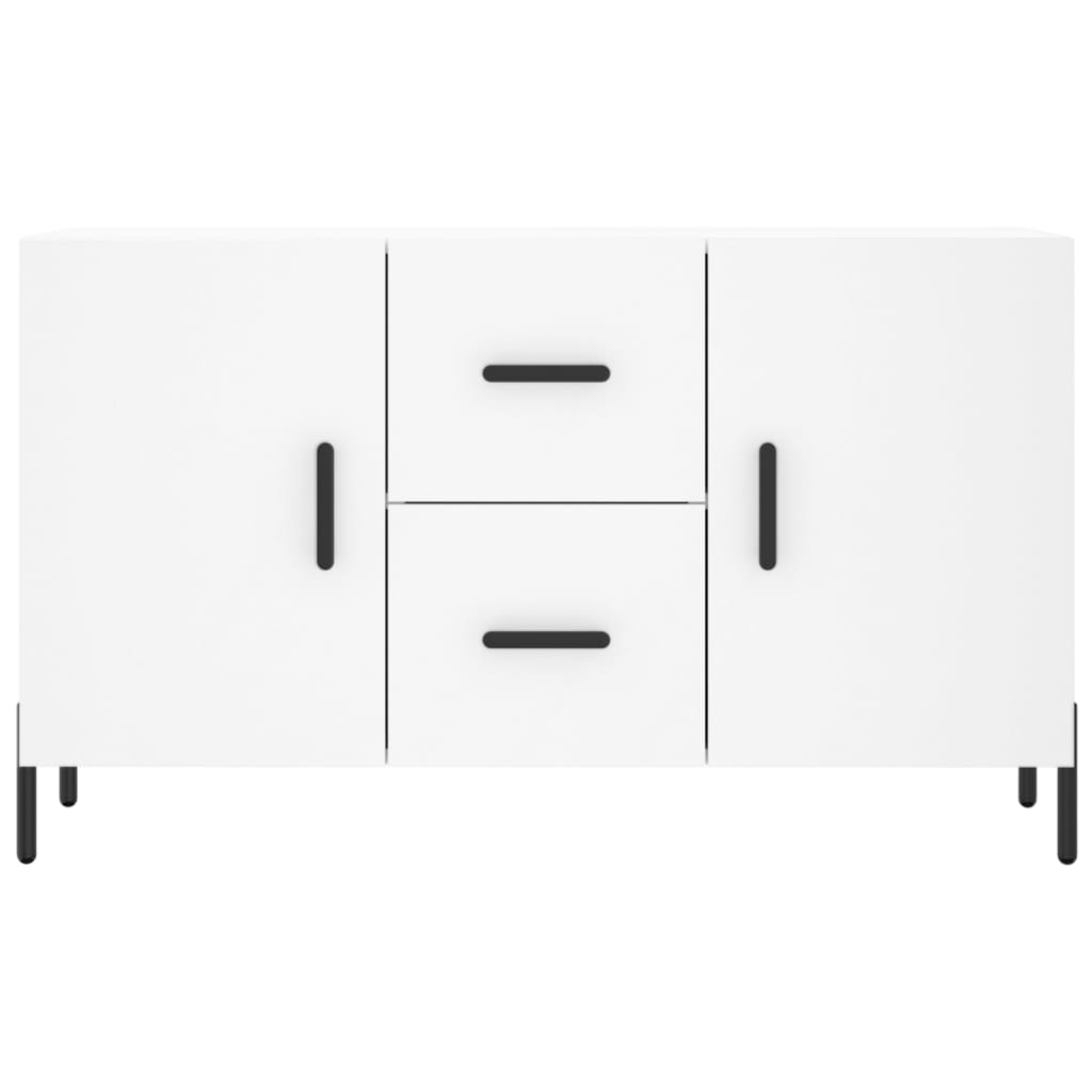 Credenza Bianca 100x36x60 cm in Legno Multistrato 828180