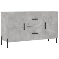 Credenza Grigio Cemento 100x36x60 cm in Legno Multistrato 828184