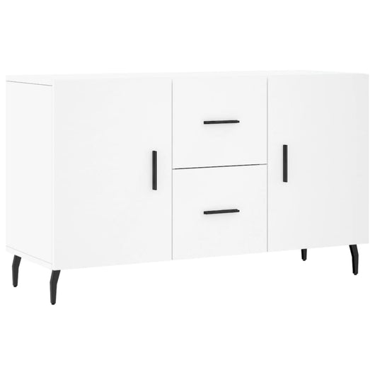 Credenza cassettiera cassettiera mobile contenitore organizer cucina soggiorno soggiorno 100 x 36 x 60 cm derivati ​​del legno bianco 02_0030160