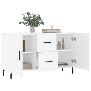 Credenza Bianca 100x36x60 cm in Legno Multistrato 828188