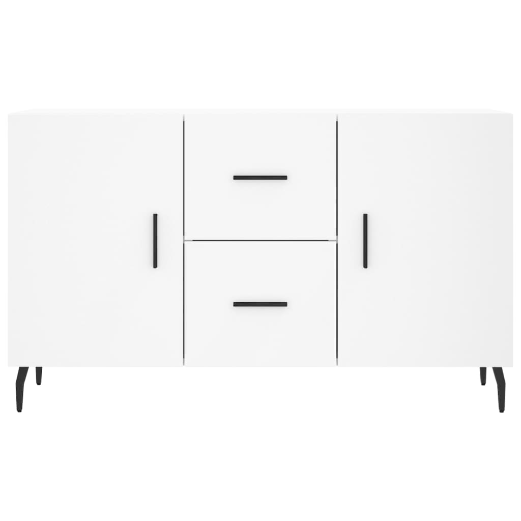 Credenza Bianca 100x36x60 cm in Legno Multistrato 828188