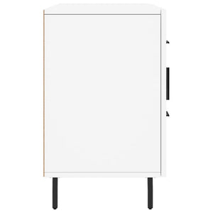 Credenza Bianca 100x36x60 cm in Legno Multistrato 828188