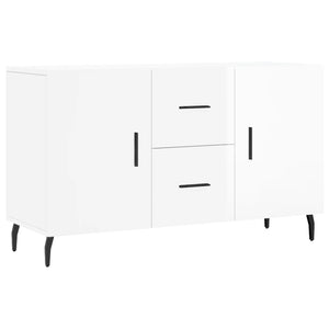 Credenza Bianco Lucido 100x36x60 cm in Legno Multistratocod mxl 104016