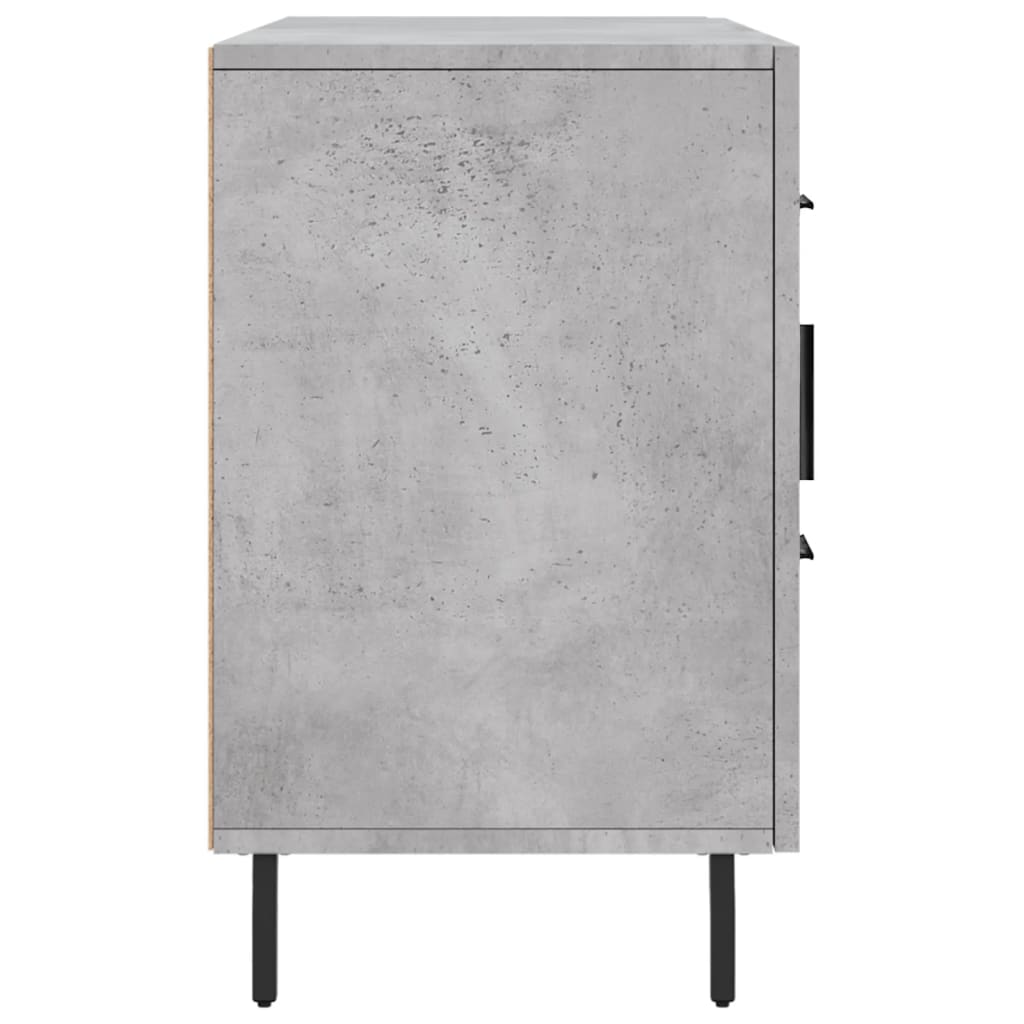 Credenza Grigio Cemento 100x36x60 cm in Legno Multistrato 828192