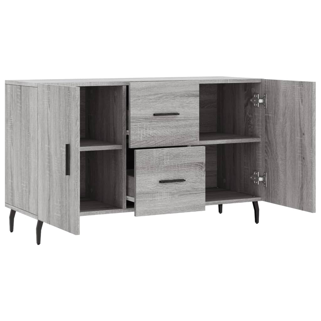 Credenza Grigio Sonoma 100x36x60 cm in Legno Multistrato 828194