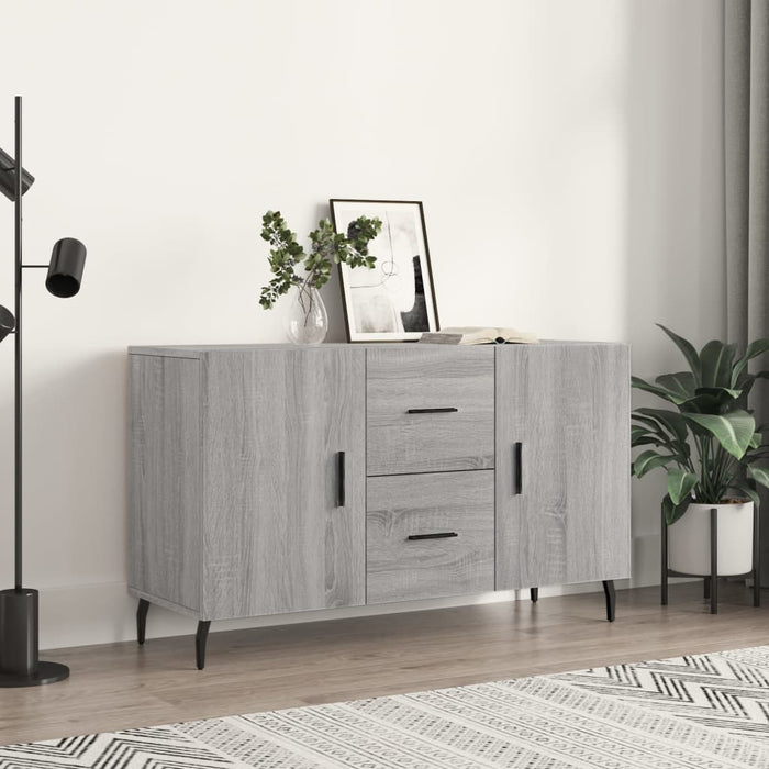 Credenza Grigio Sonoma 100x36x60 cm in Legno Multistrato 828194