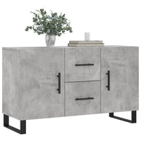 Credenza Grigio Cemento 100x36x60 cm in Legno Multistratocod mxl 103937