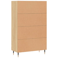 Credenza Rovere Sonoma 69,5x31x115 cm in Legno Multistrato 828215