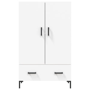 Credenza Bianca 69,5x31x115 cm in Legno Multistrato 828236