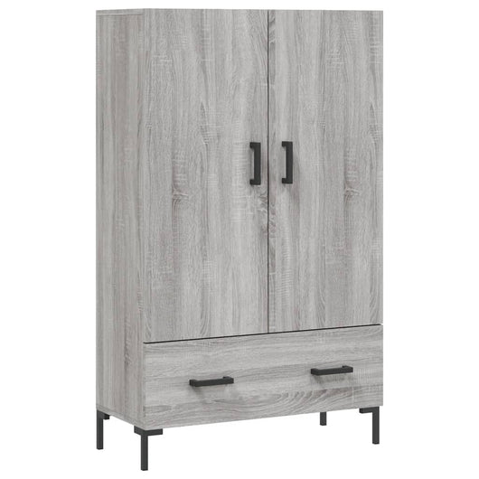 Credenza Grigio Sonoma 69,5x31x115 cm in Legno Multistrato 828242