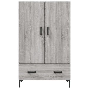 Credenza Grigio Sonoma 69,5x31x115 cm in Legno Multistrato 828242