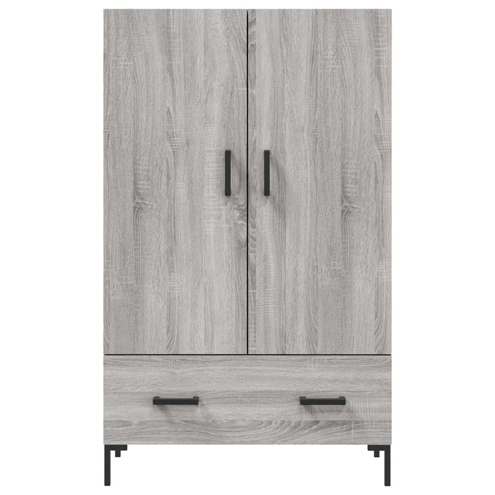 Credenza Grigio Sonoma 69,5x31x115 cm in Legno Multistrato 828242
