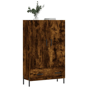 Credenza Rovere Fumo 69,5x31x115 cm in Legno Multistrato 828249