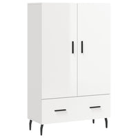 Credenza Bianco Lucido 69,5x31x115 cm in Legno Multistratocod mxl 103950