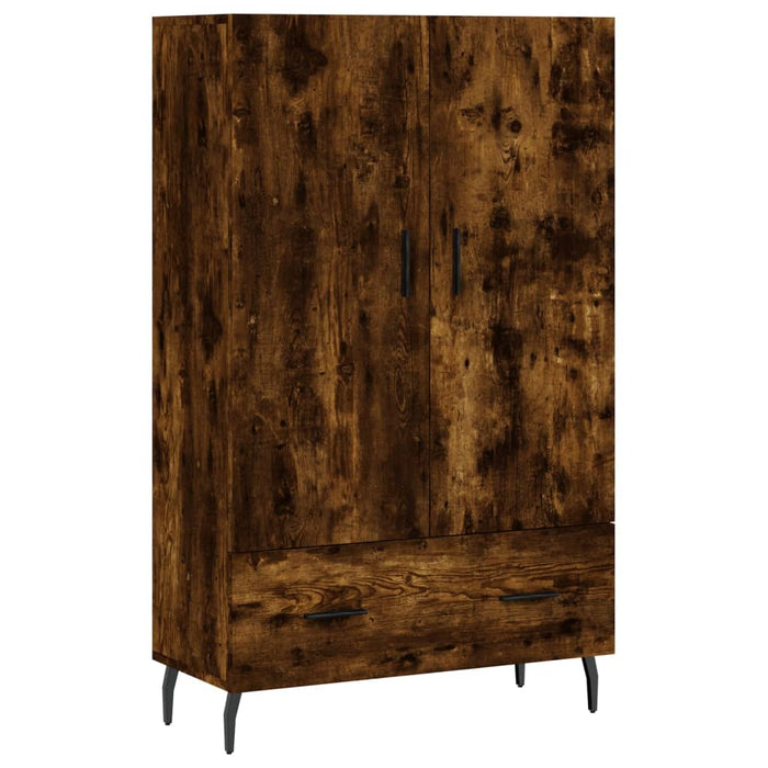 Credenza Rovere Fumo 69,5x31x115 cm in Legno Multistrato 828257