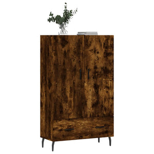 Credenza Rovere Fumo 69,5x31x115 cm in Legno Multistrato 828257