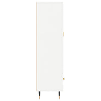 Credenza Bianca 69,5x31x115 cm in Legno Multistrato 828276