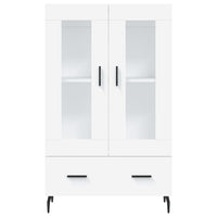 Credenza Bianca 69,5x31x115 cm in Legno Multistrato 828316