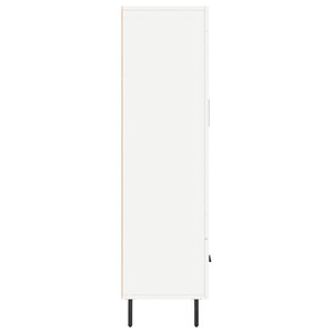 Credenza Bianca 69,5x31x115 cm in Legno Multistrato 828316